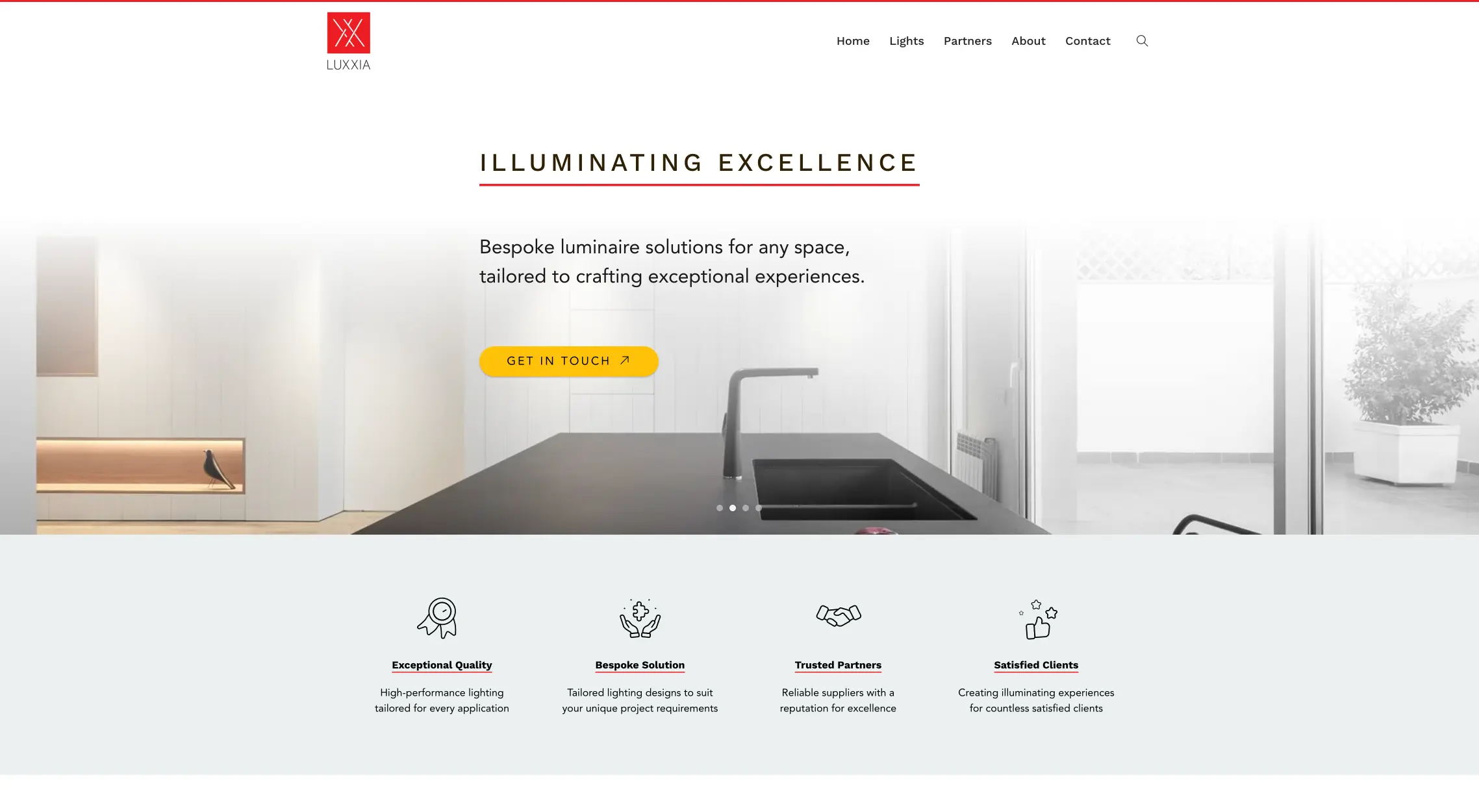 Luxxia Website Refresh screenshot